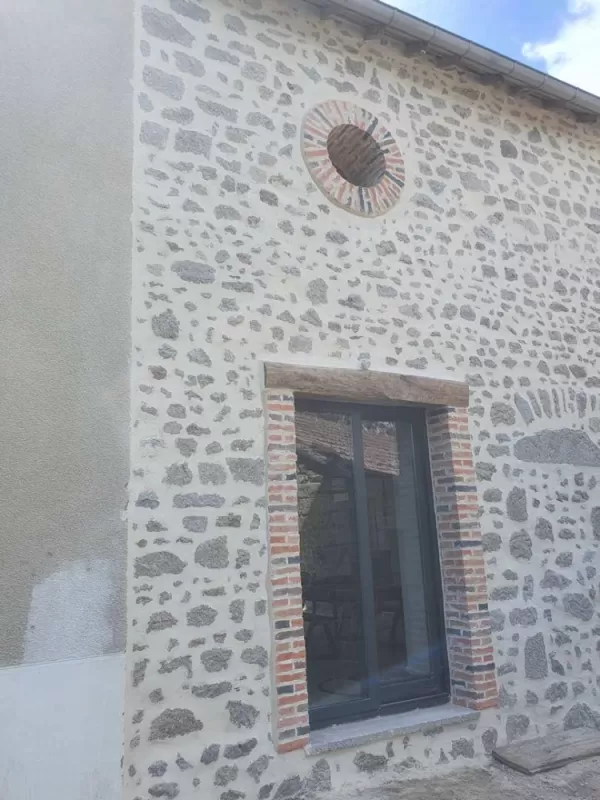 Enduit rejointement de façade, Guéret, Furlan Maçonnerie