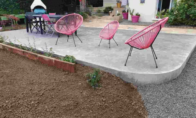 Création de terrasse, Guéret, Furlan Maçonnerie