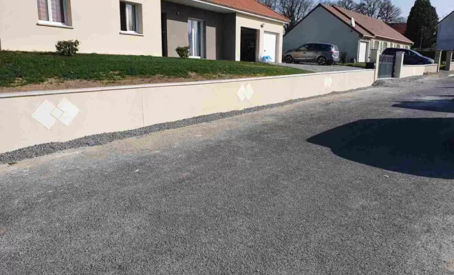 Mur en parpaing, Guéret, Furlan Maçonnerie