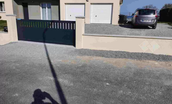 Mur en parpaing, Guéret, Furlan Maçonnerie