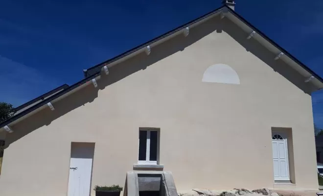 Rénovation de façade, Guéret, Furlan Maçonnerie