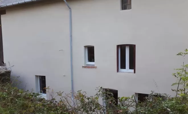 Rénovation de façade, Guéret, Furlan Maçonnerie