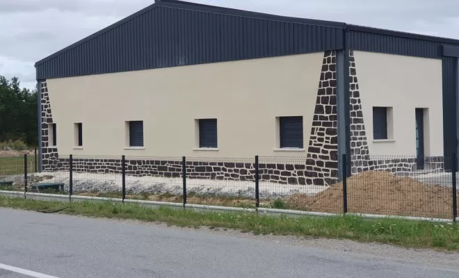 Rénovation de façade à Guéret, Guéret, Furlan Maçonnerie